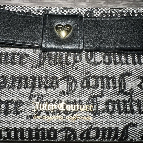 JUICY COUTURE Gothic Status Peek A Bow Zip Around Wallet - Picture 4 of 5